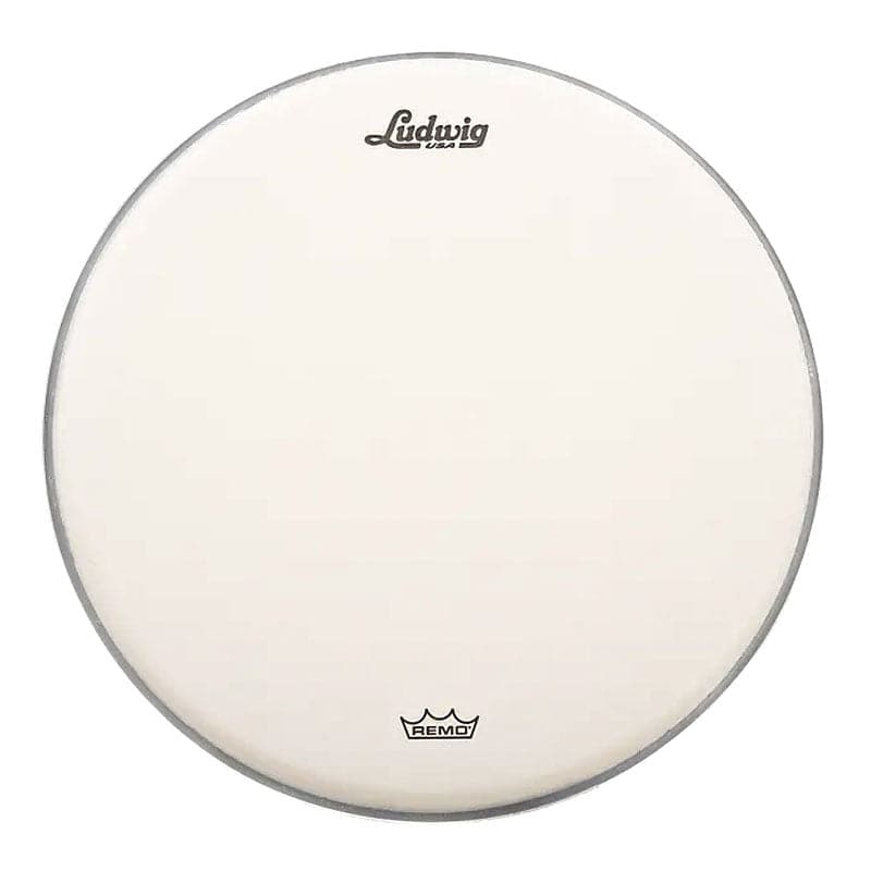 Ludwig Ambassador Coated Logo Drum Head 16"