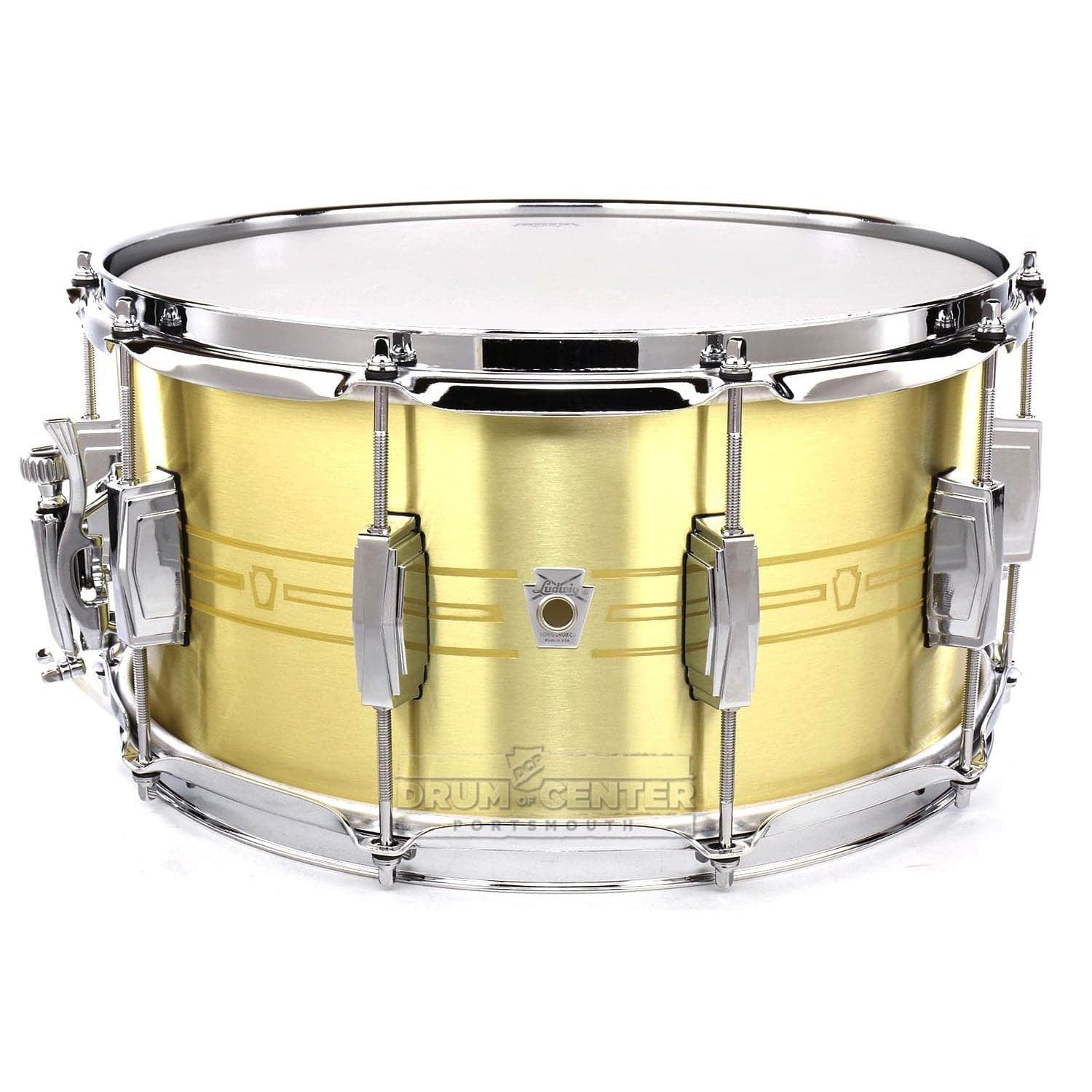 Ludwig LBR0714 Heirloom Brass Snare Drum 14x7