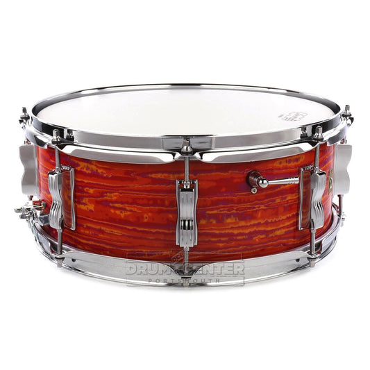 Ludwig Legacy Mahogany Jazz Fest Snare Drum 14x5.5 Mod Orange