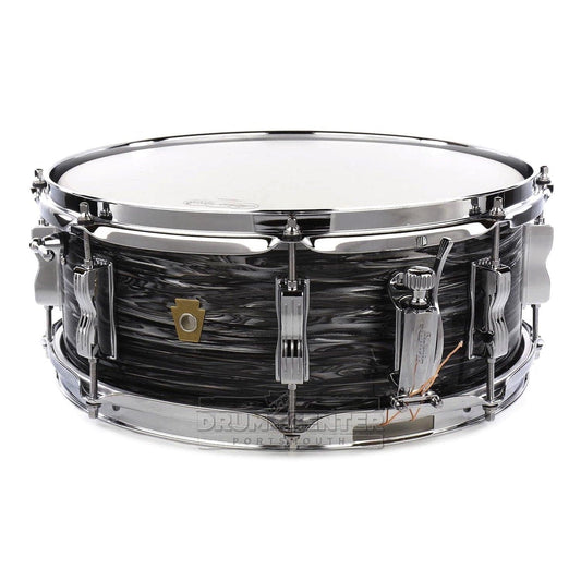 Ludwig Legacy Mahogany Jazz Fest Snare Drum 14x5.5 Vintage Black Oyster