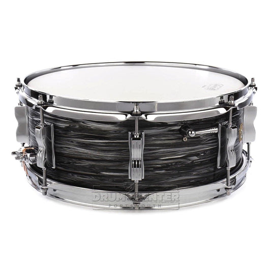 Ludwig Legacy Mahogany Jazz Fest Snare Drum 14x5.5 Vintage Black Oyster