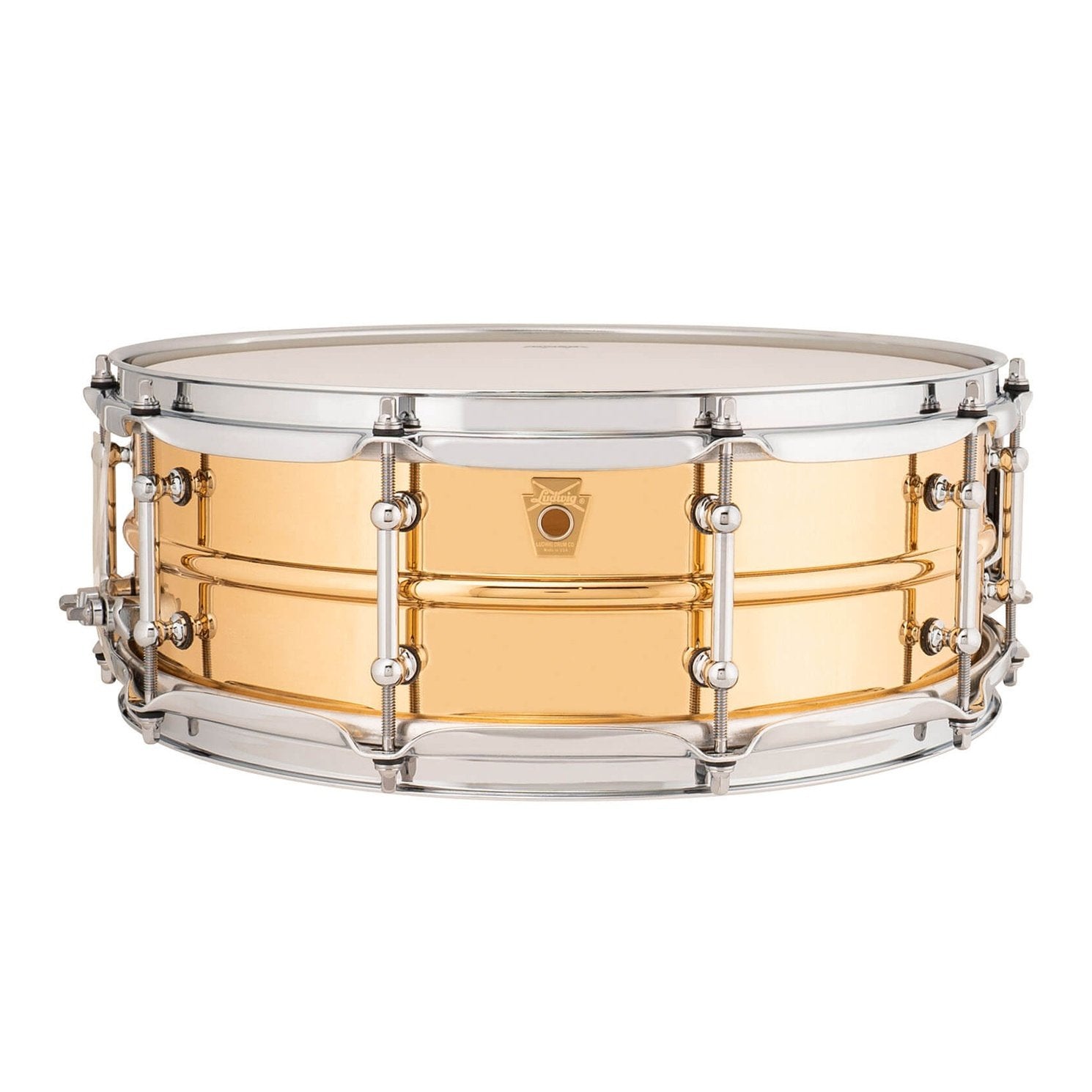 Ludwig LB550T Supraphonic Bronze Snare Drum 14x5 w/Tube Lugs