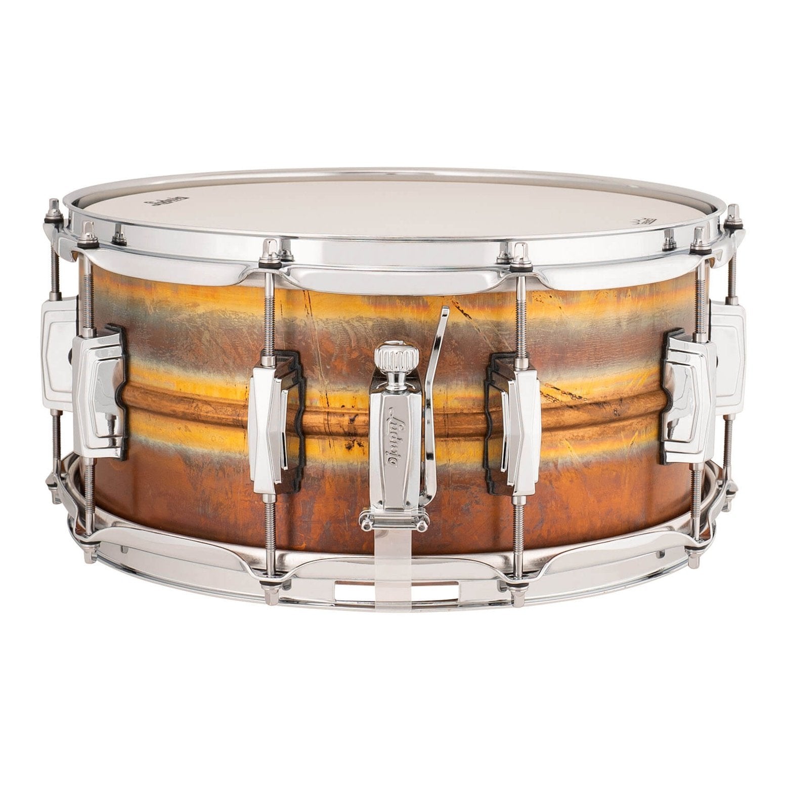 Ludwig LB552R Supraphonic Raw Bronze Snare Drum 14x6.5