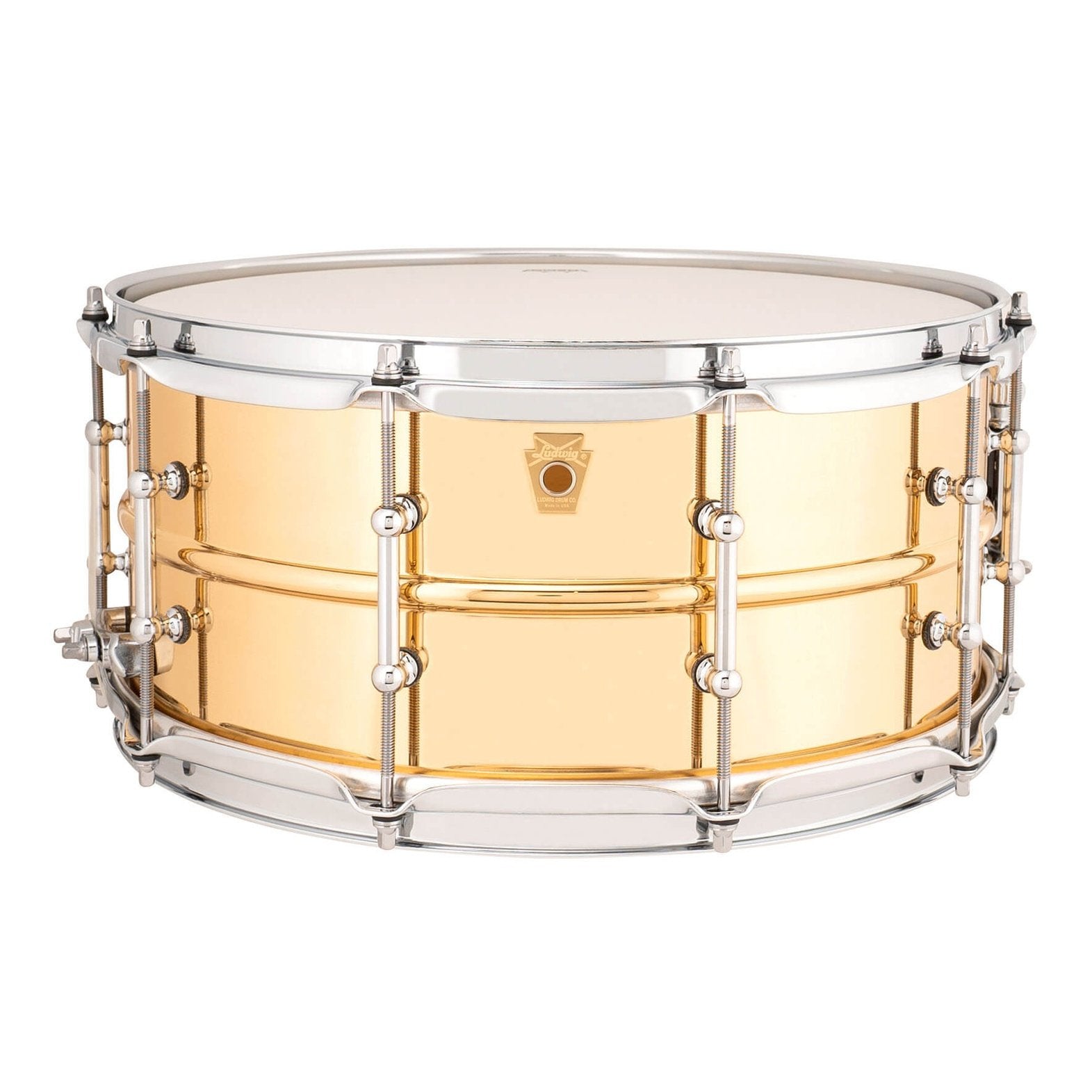 Ludwig LB552T Supraphonic Bronze Snare Drum 14x6.5 w/Tube Lugs