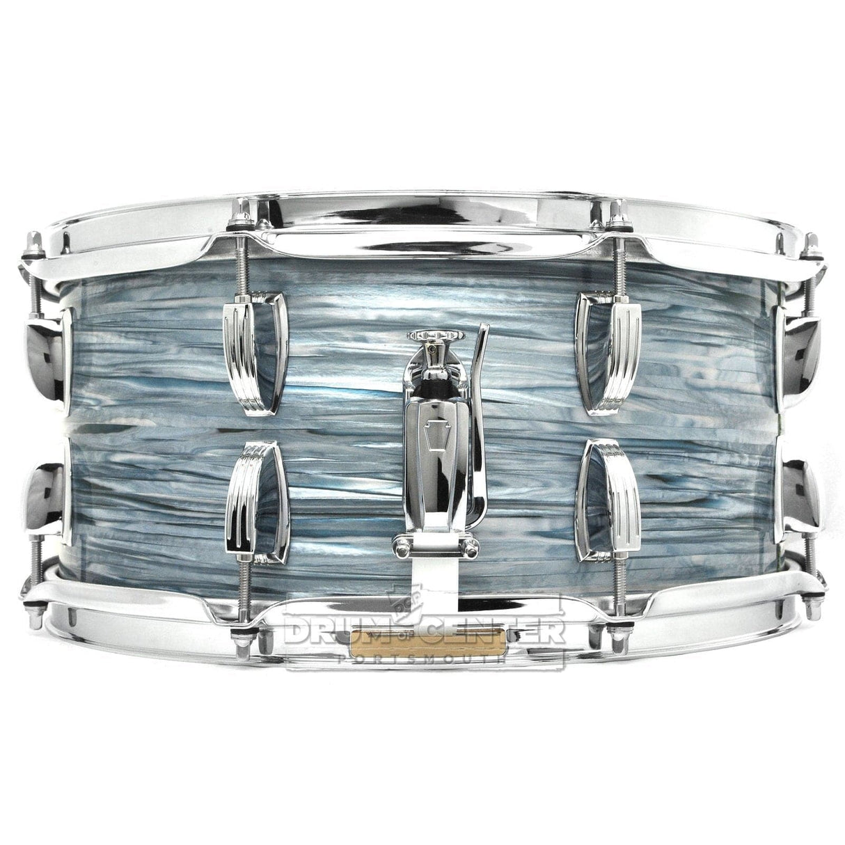 Ludwig Legacy Mahogany Snare Drum 14x6.5 Vintage Blue Oyster