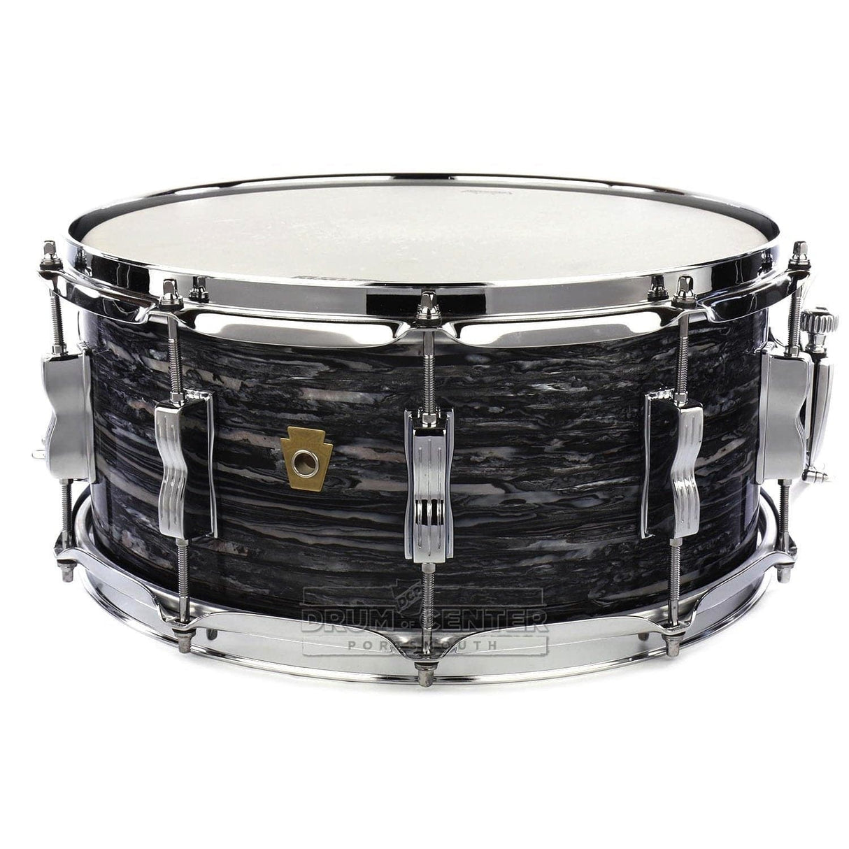 Ludwig Legacy Maple Snare Drum 14x6.5 Vintage Black Oyster