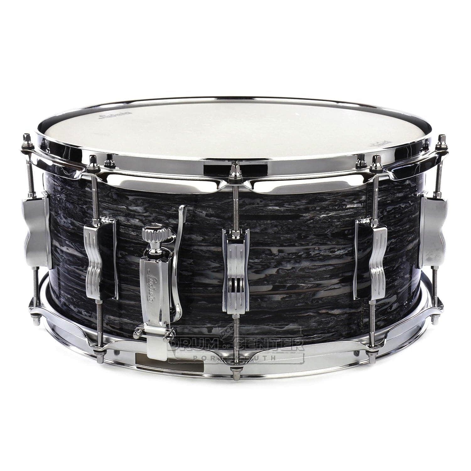 Ludwig Legacy Maple Snare Drum 14x6.5 Vintage Black Oyster | DCP