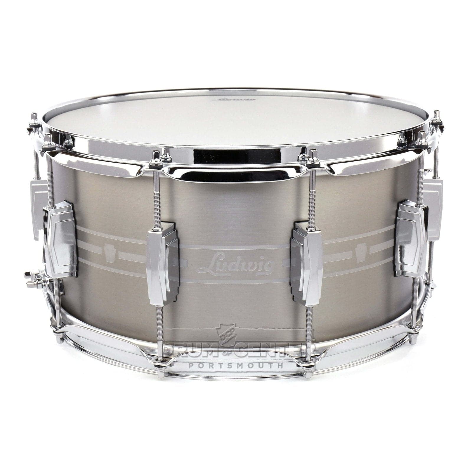 Ludwig LSTLS0714 Heirloom Stainless Steel Snare Drum 14x7