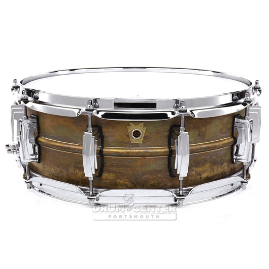 Ludwig LB454R Raw Brass Phonic Snare Drum 14x5