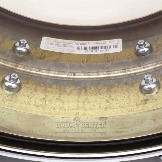 Ludwig LB464R Raw Brass Phonic Snare Drum 14x6.5