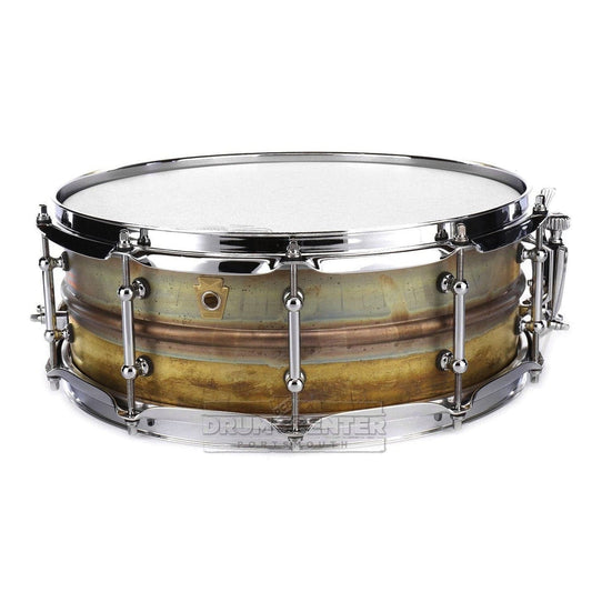 Ludwig LB454RT Raw Brass Phonic Snare Drum 14x5 w/Tube Lugs