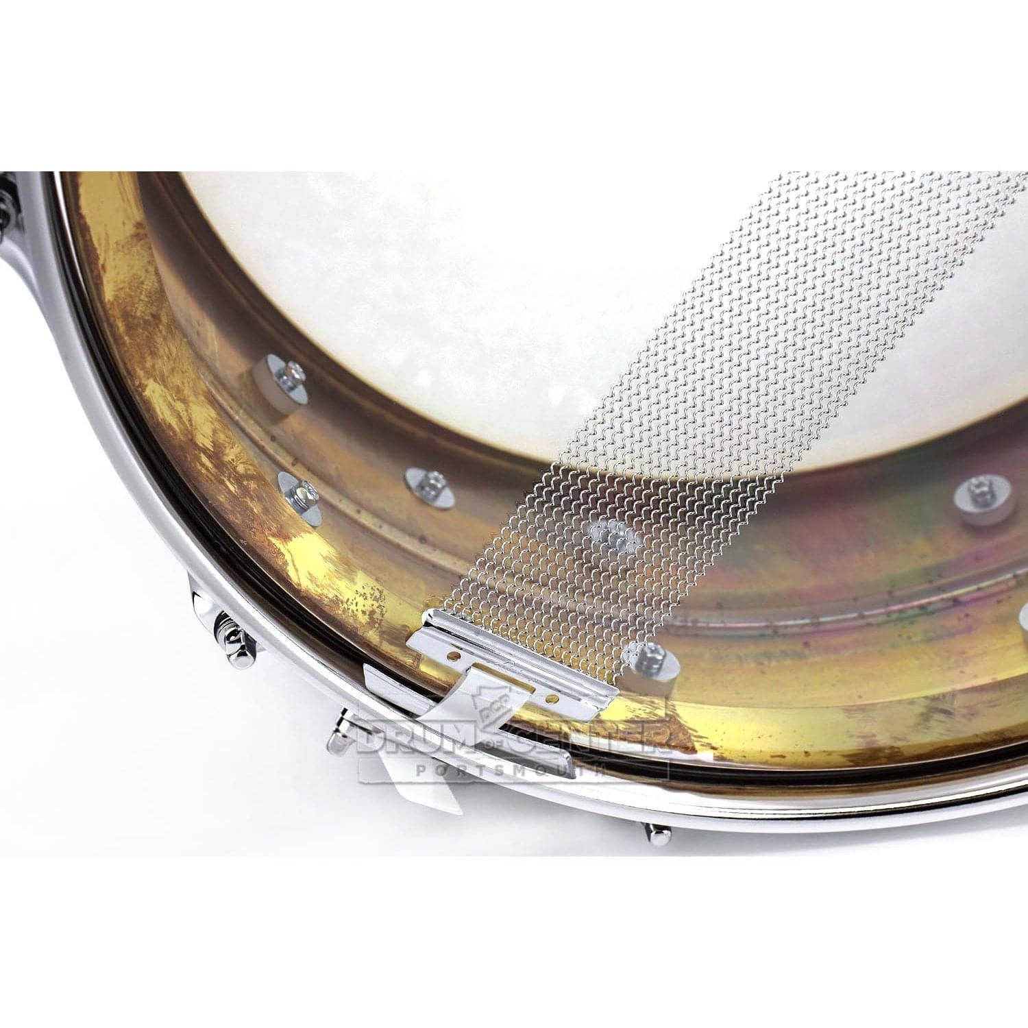 Ludwig LB454RT Raw Brass Phonic Snare Drum 14x5 w/Tube Lugs