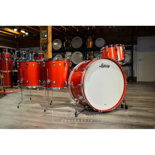 Ludwig Classic Maple 4pc "Bonzo Diablo" Drum Set - Diablo Red