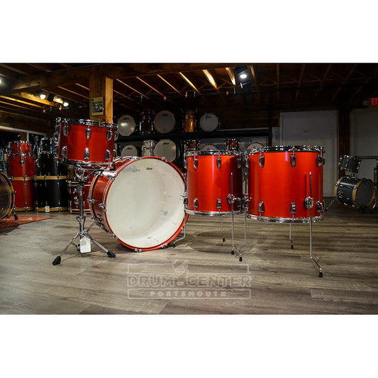 Ludwig Classic Maple 4pc "Bonzo Diablo" Drum Set - Diablo Red