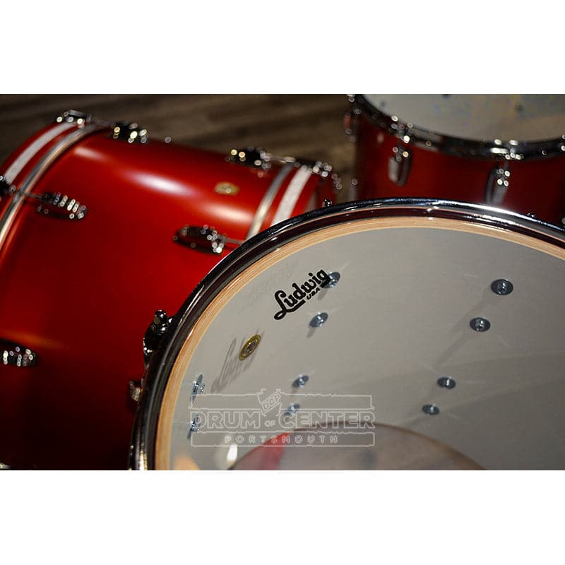 Ludwig Classic Maple 4pc "Bonzo Diablo" Drum Set - Diablo Red