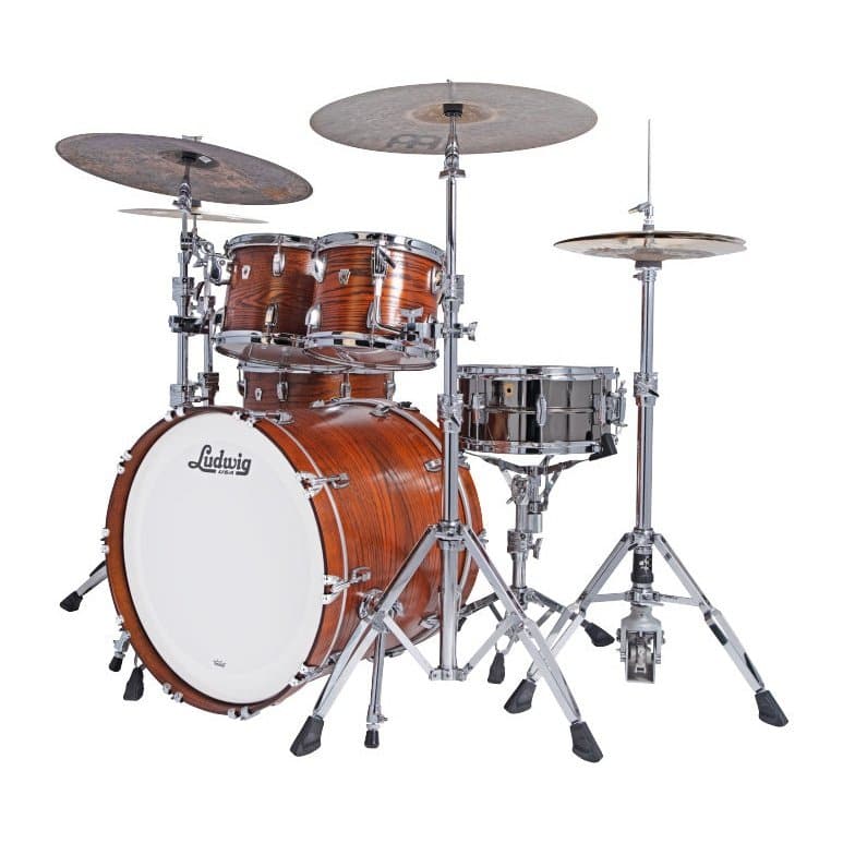 Ludwig Classic Oak 4pc Mod Drum Set Tennessee Whiskey