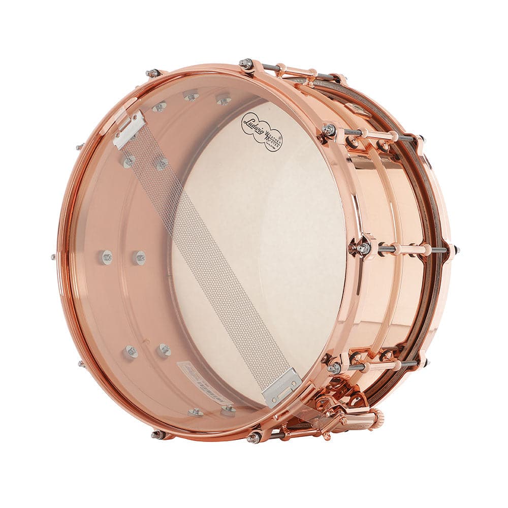 Ludwig LC662TC Copper Phonic Snare Drum 14x6.5 w/Copper Hardware