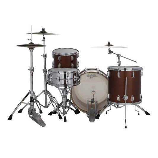 Ludwig Legacy Mahogany 3pc Fab Drum Set Vintage Mahogany