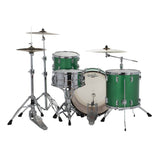 Ludwig Legacy Mahogany Pro Beat Drum Set - Green Sparkle