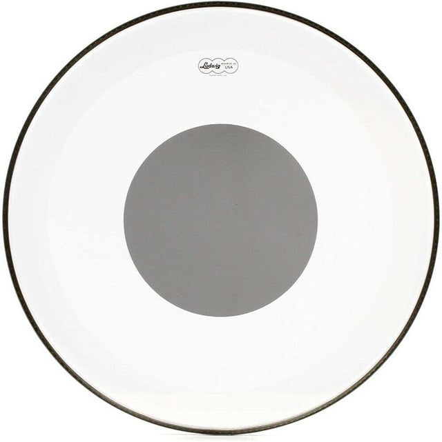 Ludwig Silver Dot Powerstroke 3 Bass Drum Head by Remo 20" Clear