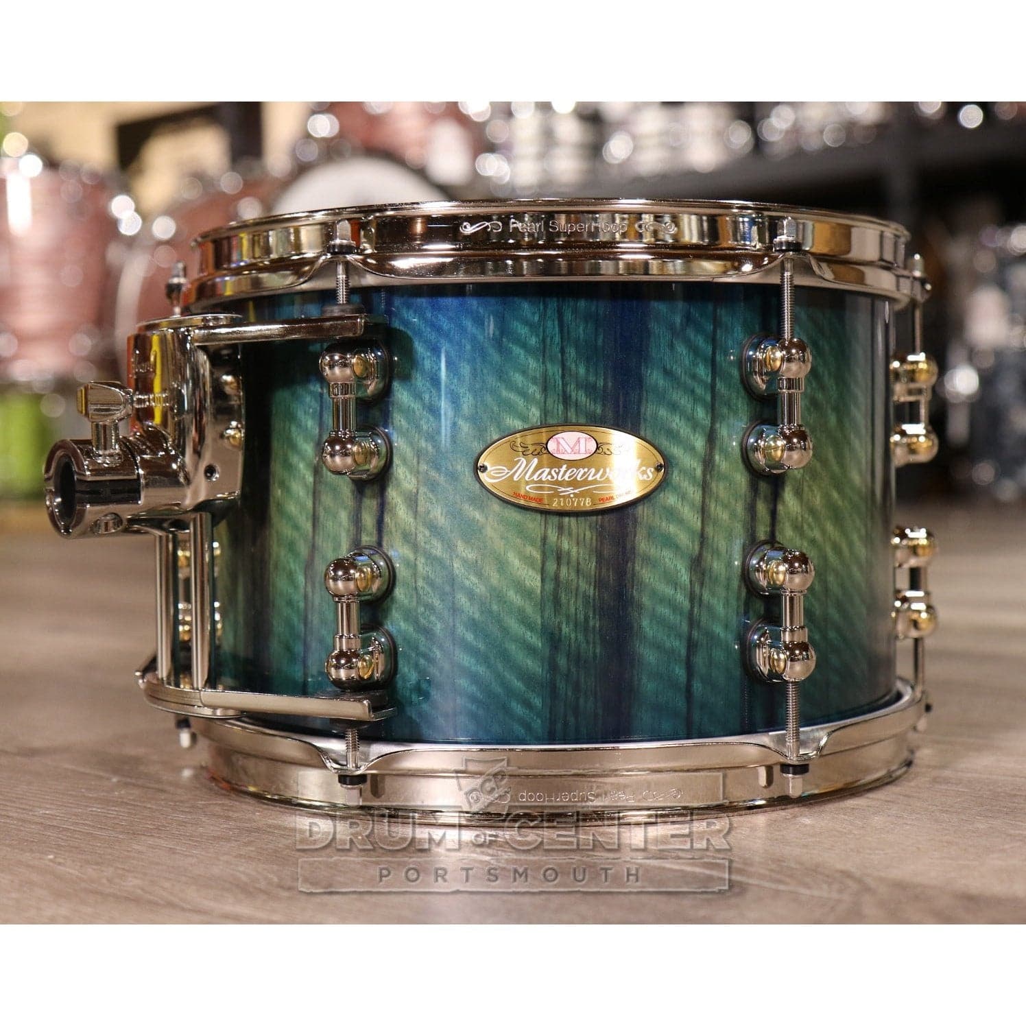 Pearl Masterworks Urban Recipe 5pc Drum Set - Scuba Blue