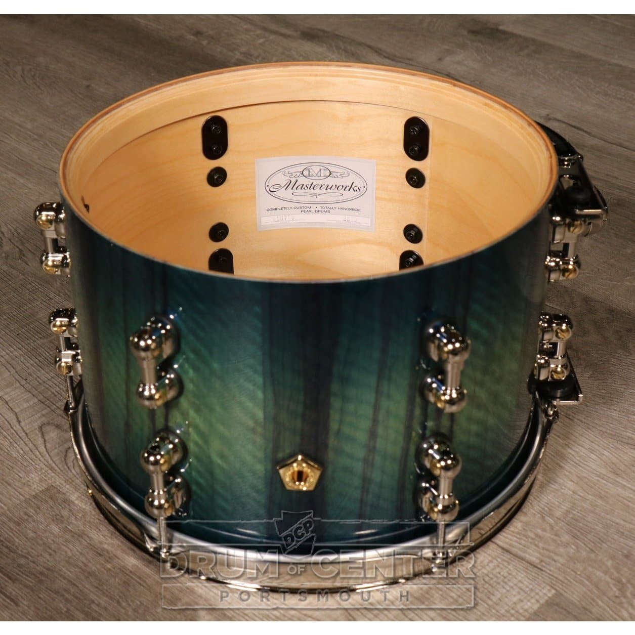 Pearl Masterworks Urban Recipe 5pc Drum Set - Scuba Blue