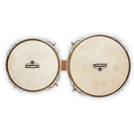 LP Matador Wood Bongos - Natural/Chrome
