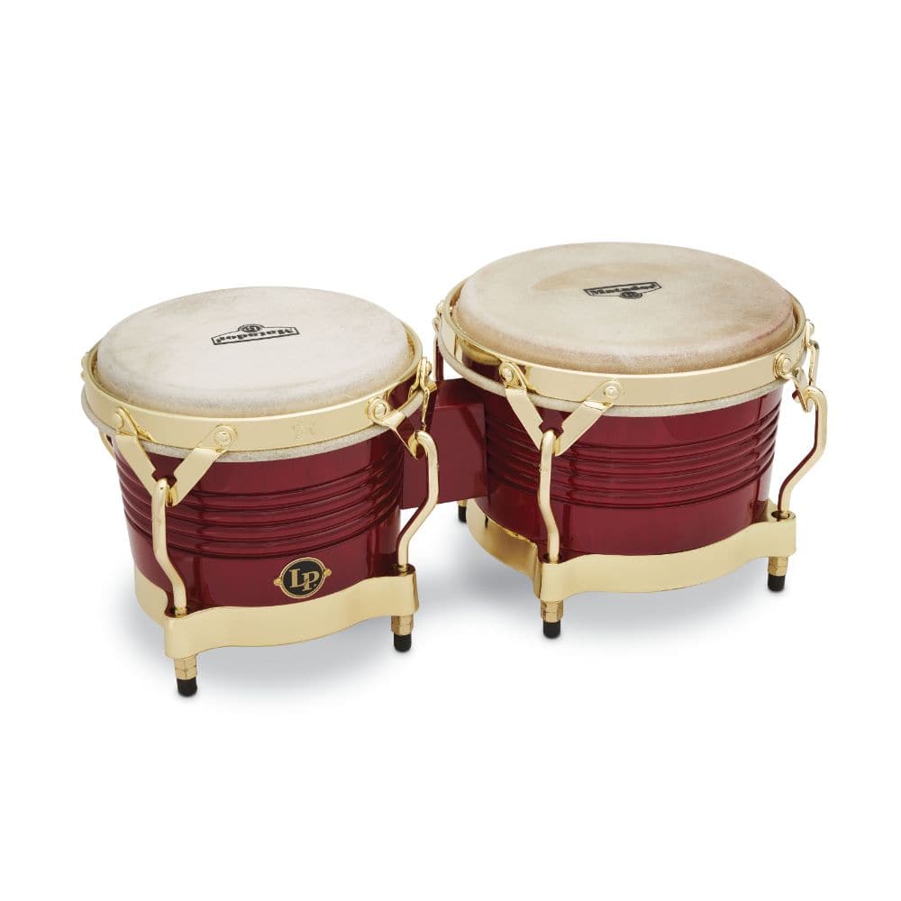 LP Matador Wood Bongos - Red Wood