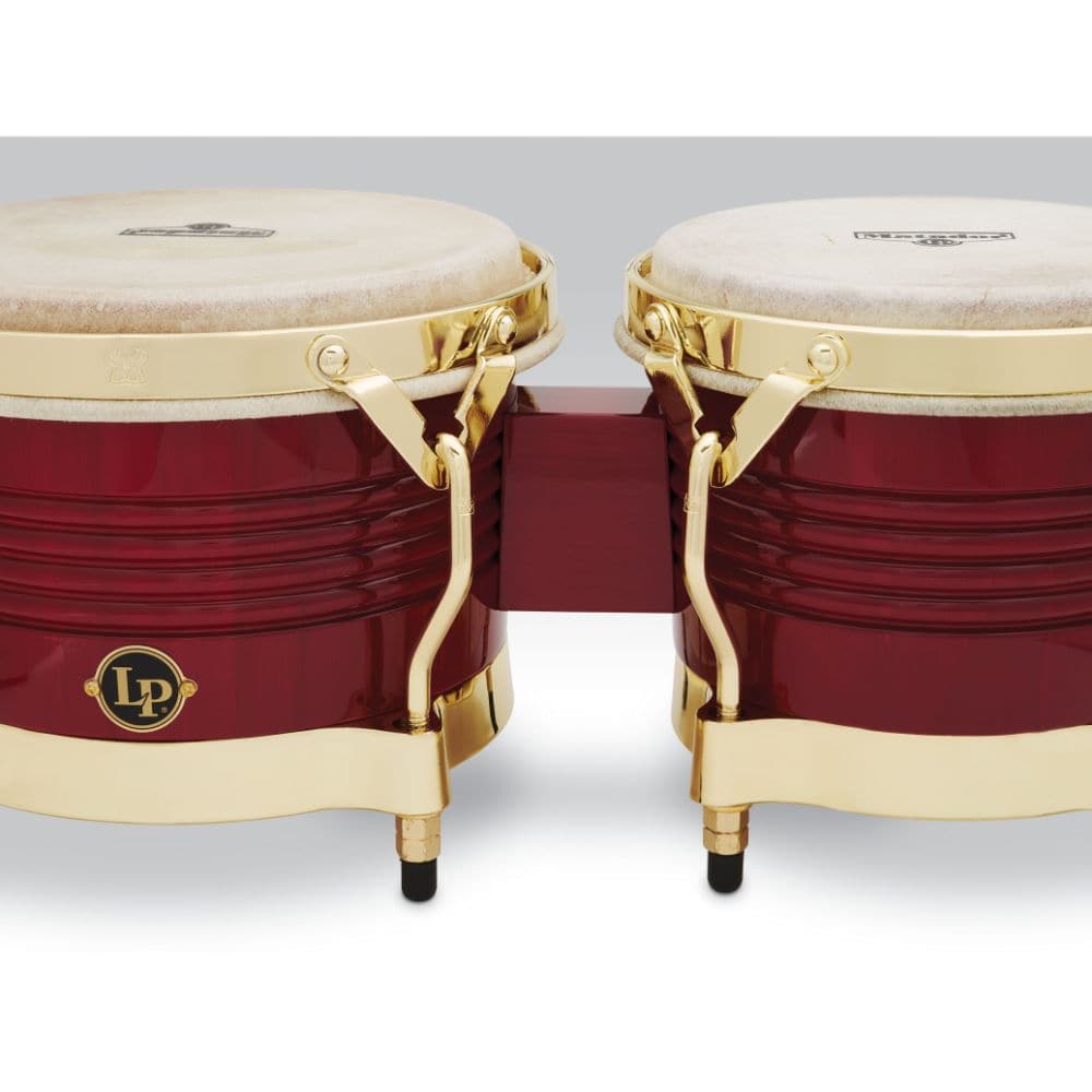 LP Matador Wood Bongos - Red Wood