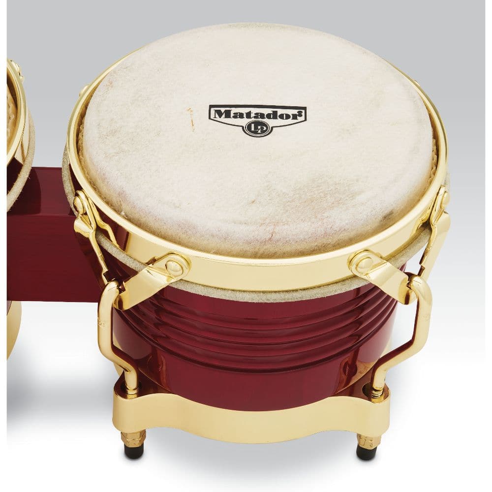 LP Matador Wood Bongos - Red Wood