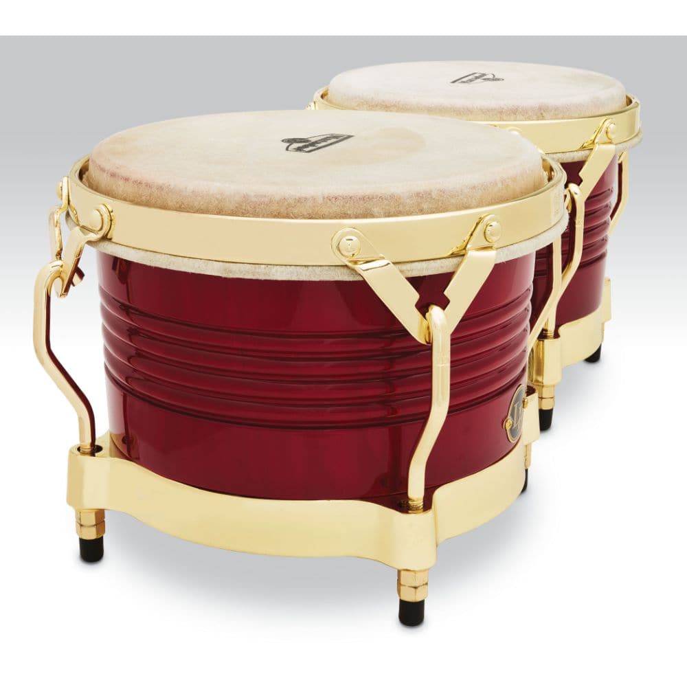 LP Matador Wood Bongos - Red Wood