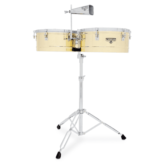 LP Matador 14 & 15 Timbales - Brass Tone
