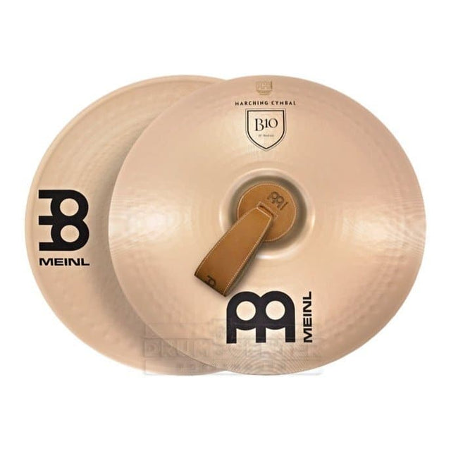 Meinl 18 B10 Bronze Marching Cymbals Medium, Pair