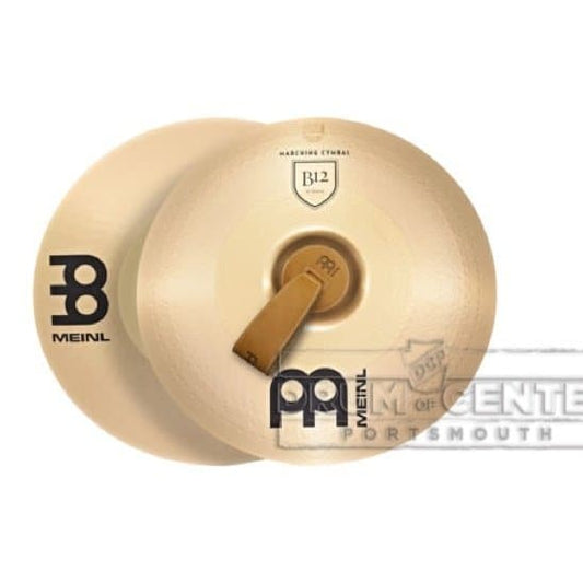 Meinl 16 B12 Bronze Marching Cymbals Medium, Pair