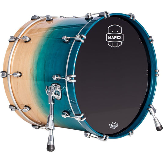 Mapex Saturn Bass Drum 22x18 Aqua Fade