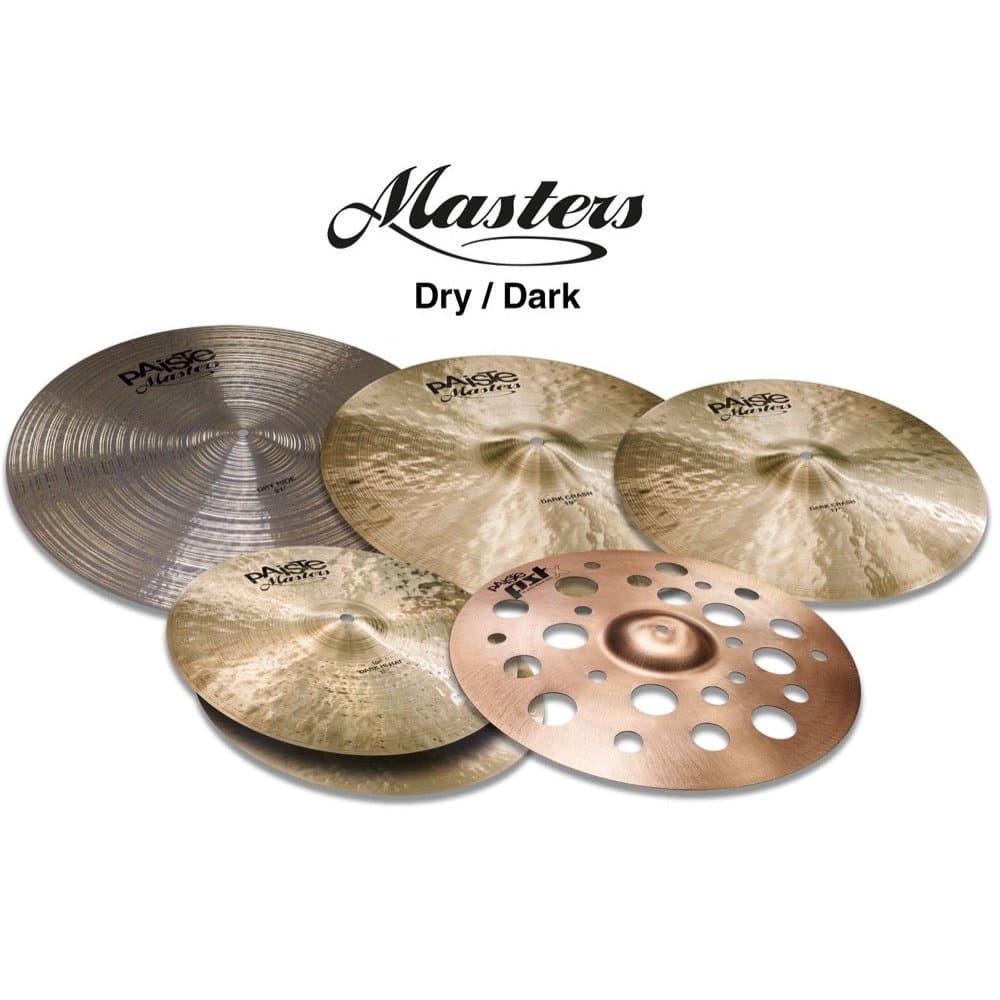 Paiste Masters Dry/Dark Cymbal Box Set