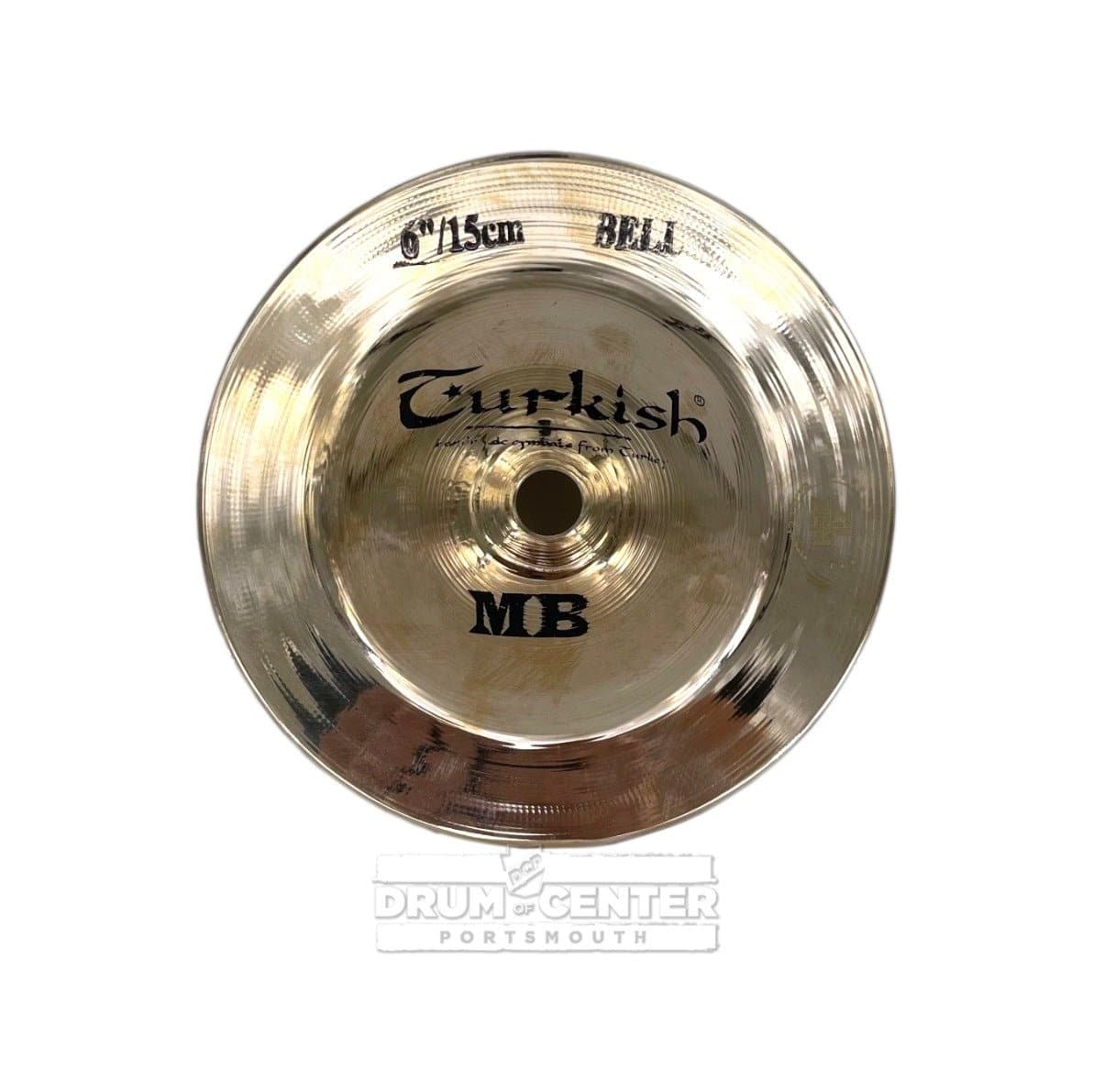 Turkish Mega Bell Cymbal 6"