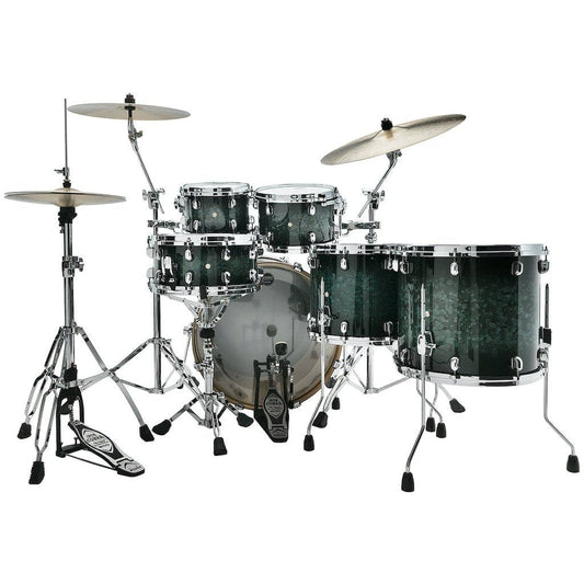 Tama Starclassic Performer 5pc Drum Set With 22 Bass Drum - Molten Steel Blue Burst