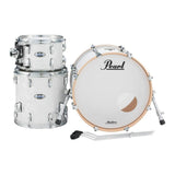 Pearl Masters Maple Complete 3pc Drum Set w/24bd - White Marine Pearl