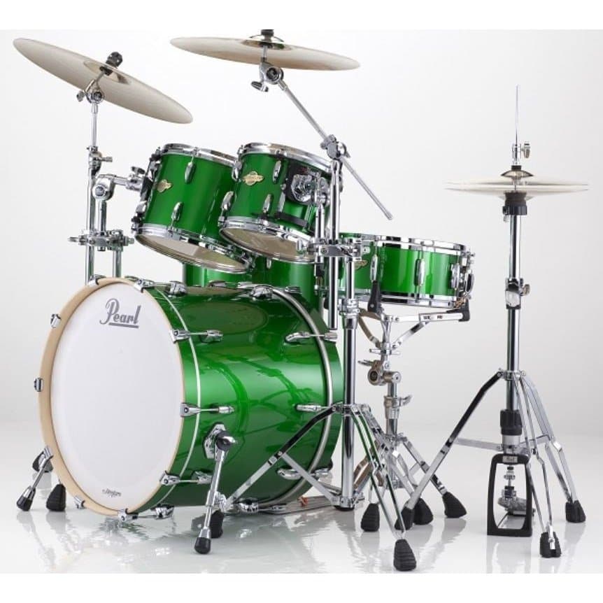 Bateria Pearl MCX 4 peças Shamrock VerdeBateria Pearl MCX 4 peças Shamrock Verde  