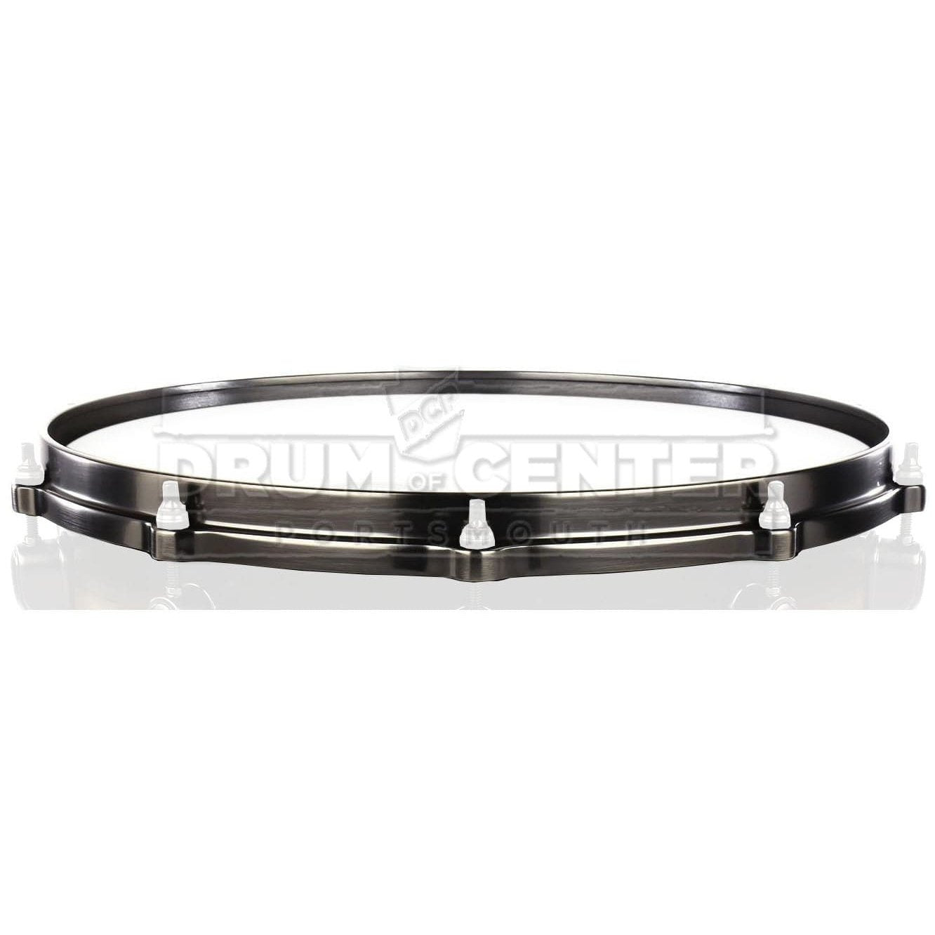 Tama Die Cast Hoop 14" 10-Hole Batter Smoked Black - Used/Demo Model