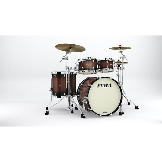 Tama Starclassic Maple 4pc Drum Set w/22BD Tobacco Sunburst Movingui