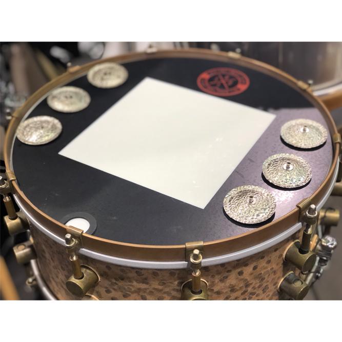 Big Fat Snare Drum Medford-Square-White-Copper 14