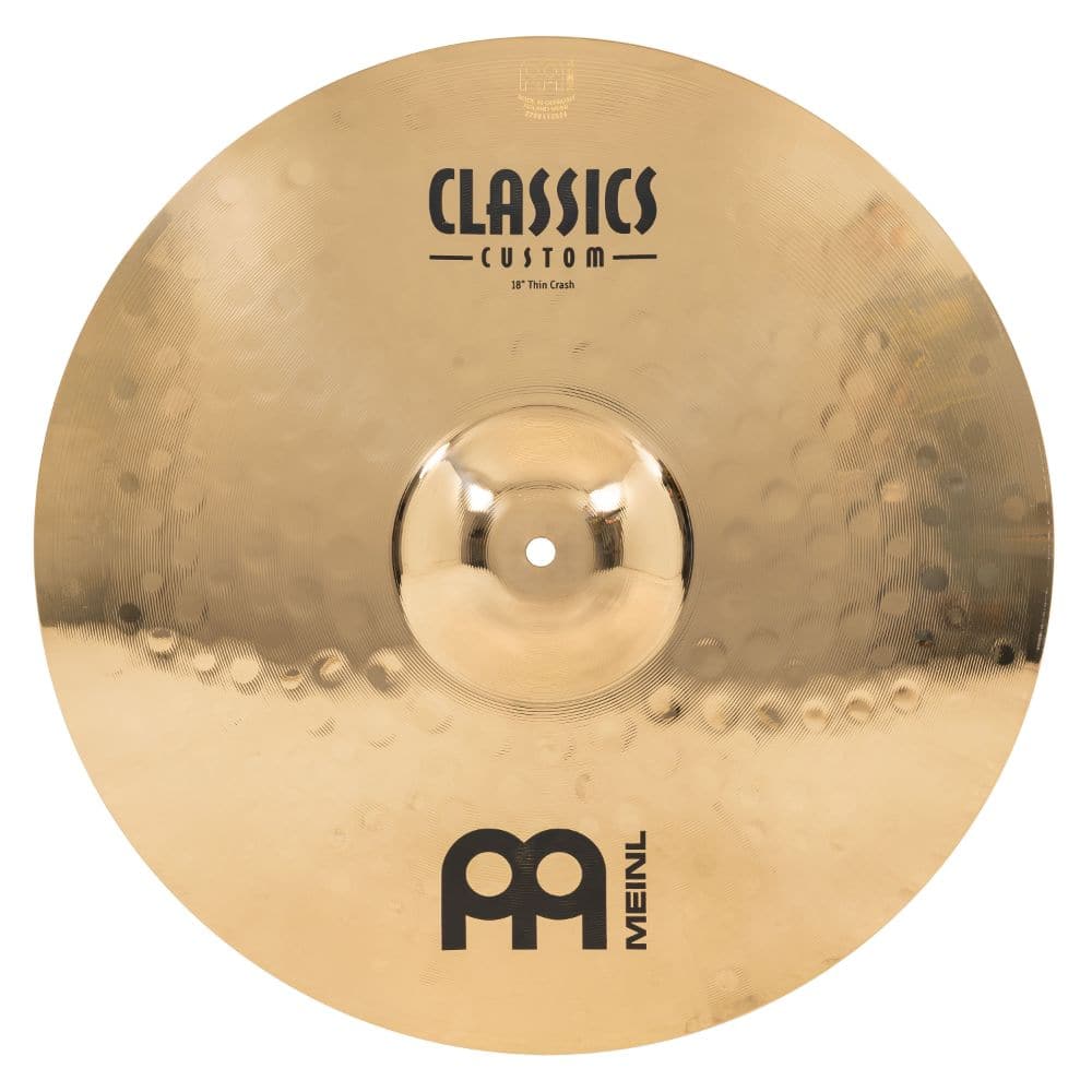 Meinl Classics Custom Brilliant Thin Crash Cymbal 18