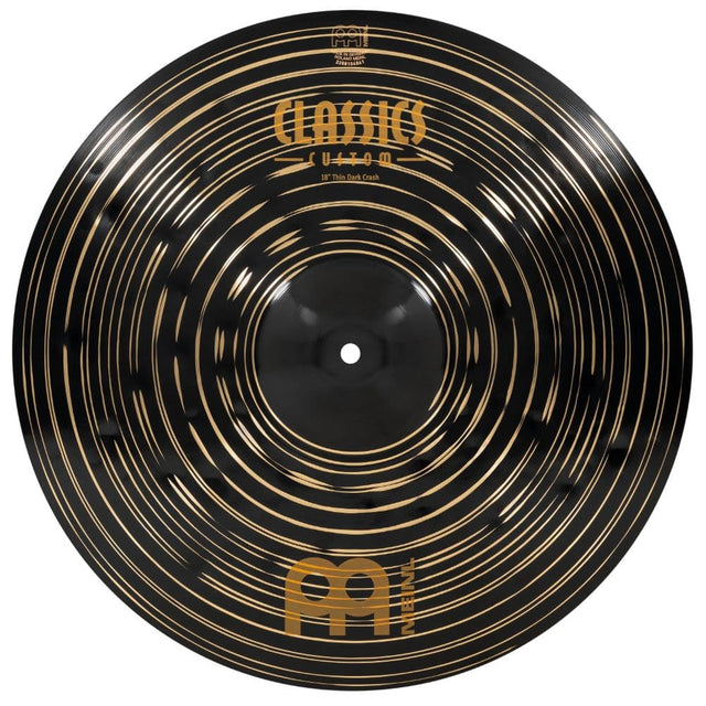 Meinl Classics Custom Dark Thin Crash Cymbal 18"