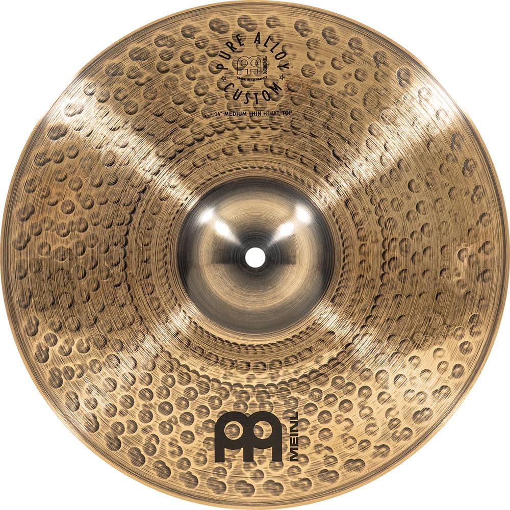 Meinl Pure Alloy Custom Medium Thin Hats Cymbal 14