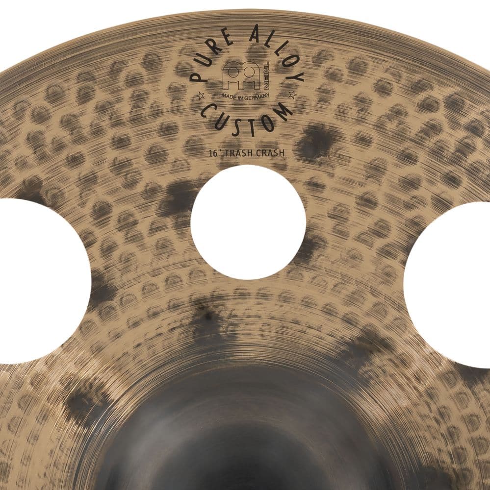 Meinl Pure Alloy Custom Trash Crash Cymbal 16"