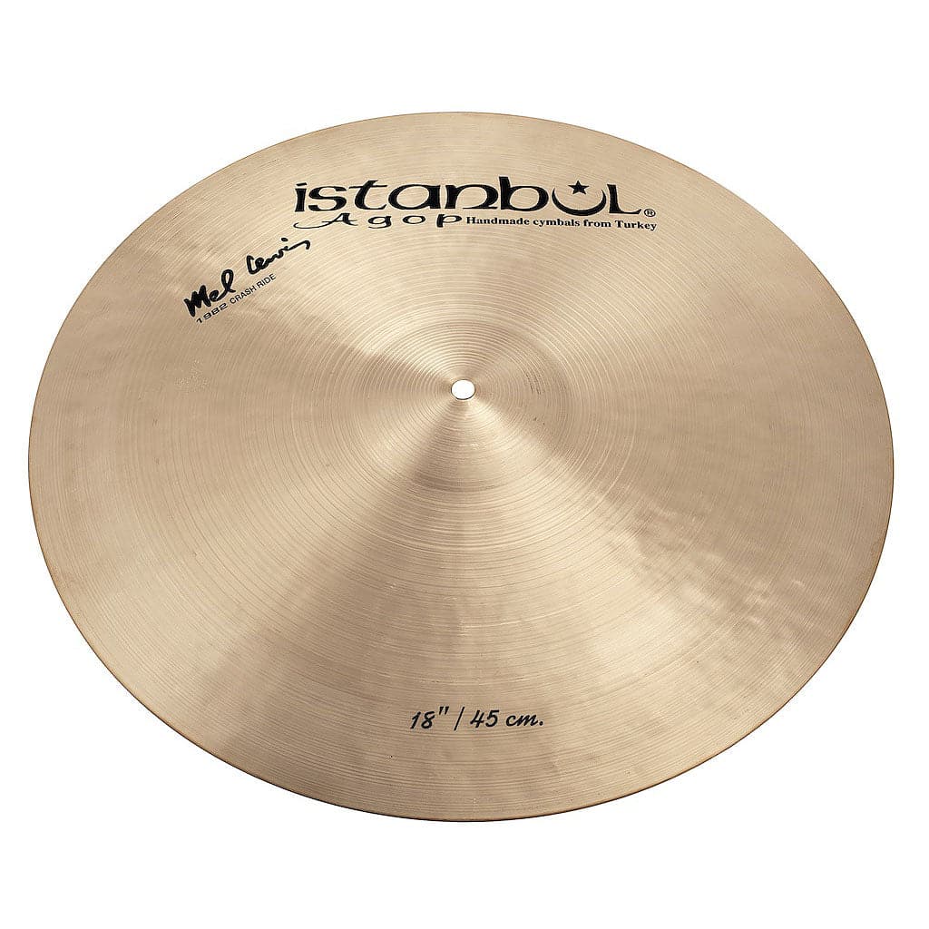 Istanbul Agop Mel Lewis 1982 Crash Ride Cymbal 18" 1515 grams