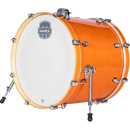 Mapex Mars Maple Bass Drum w/Mount 18x14 Glossy Amber