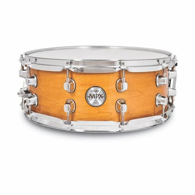 Mapex MPX Maple Snare Drum - Gloss Natural - 5.5x14